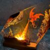 Dragonite Movie Model Night Light Resin Lamp