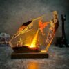 Dragonite Movie Model Night Light Resin Lamp
